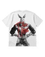 All Might White Skinned T-Shirt - Image 2